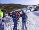 Another run up to middle station
